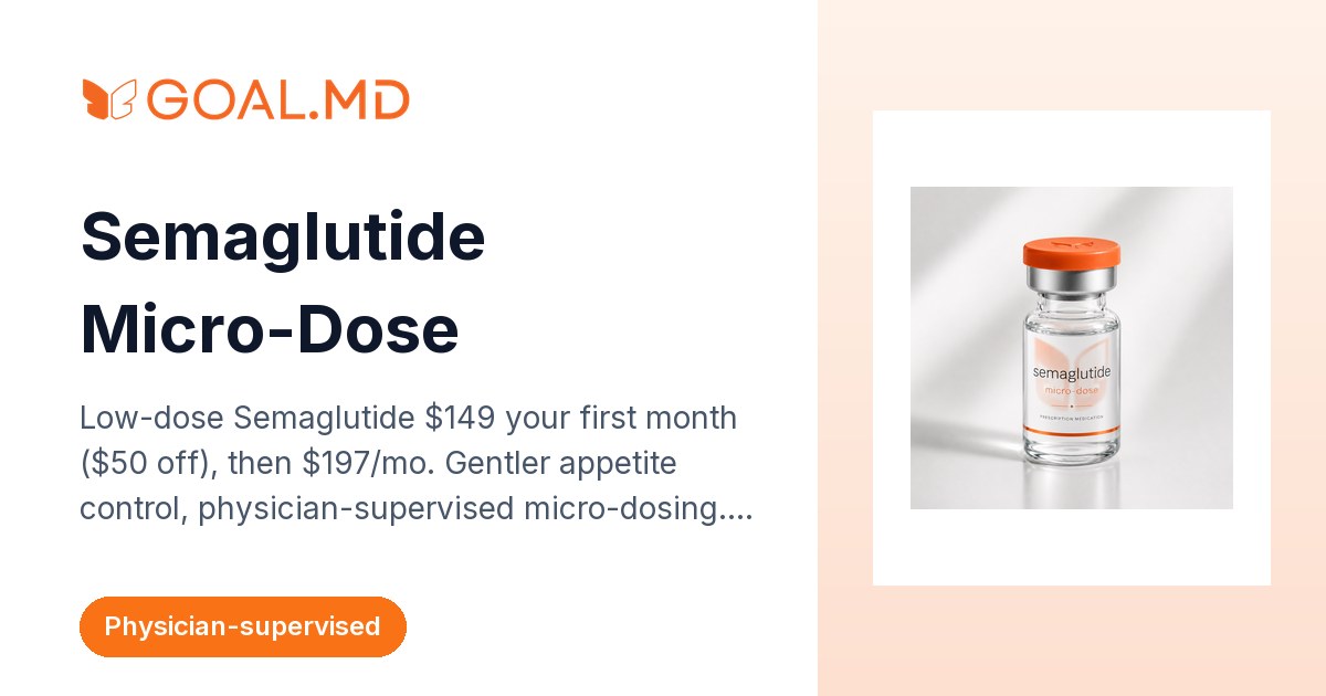 Semaglutide Micro-Dose