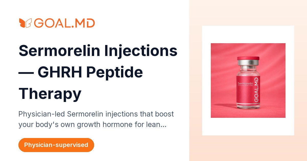 b12 injections sermorelin injections Protocol | from $129/mo Sermorelin Acetate Injection | Empower